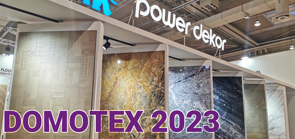 Grupo Power Dekor en Domotex 2023