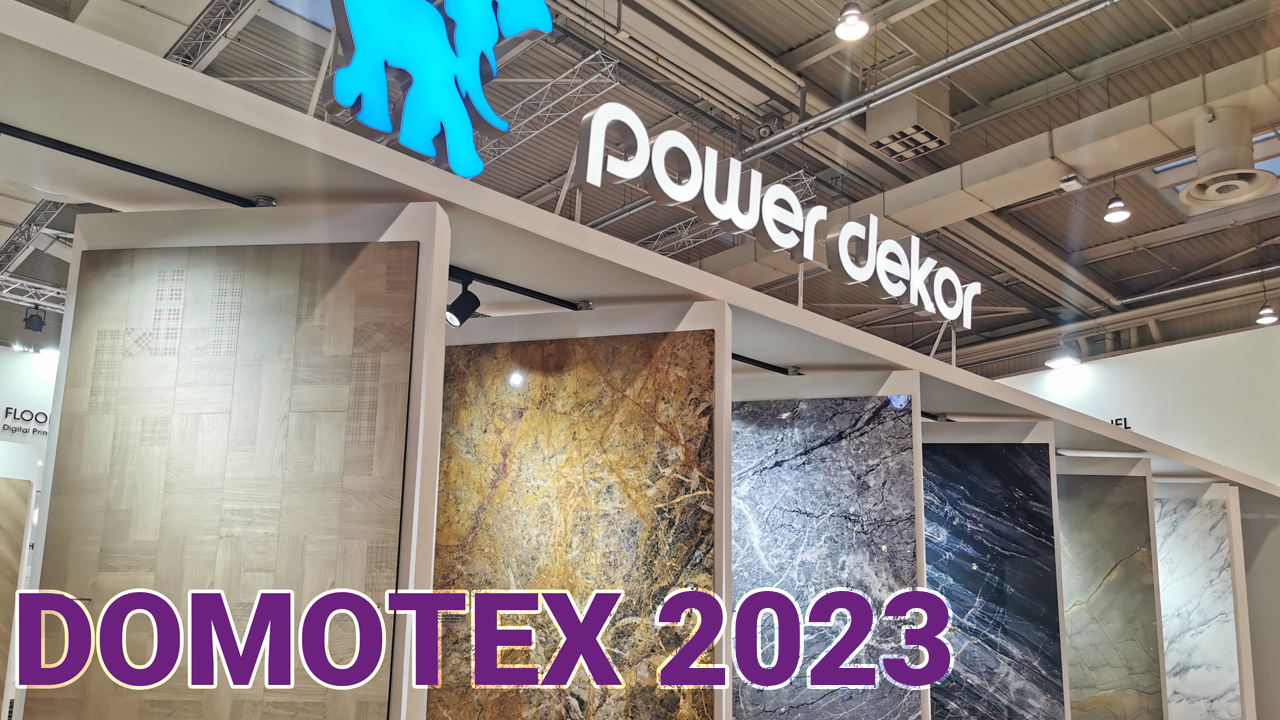 Grupo Power Dekor en Domotex 2023